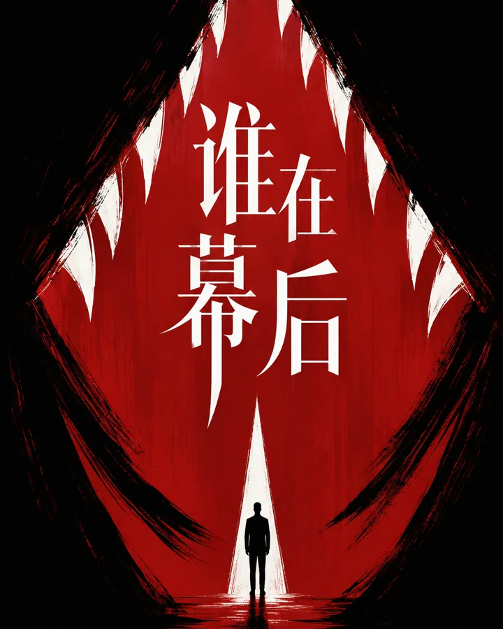 封面设计 · 谁在幕后幕布