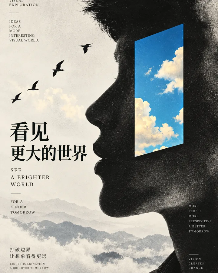概念海报 · 看见更大的世界