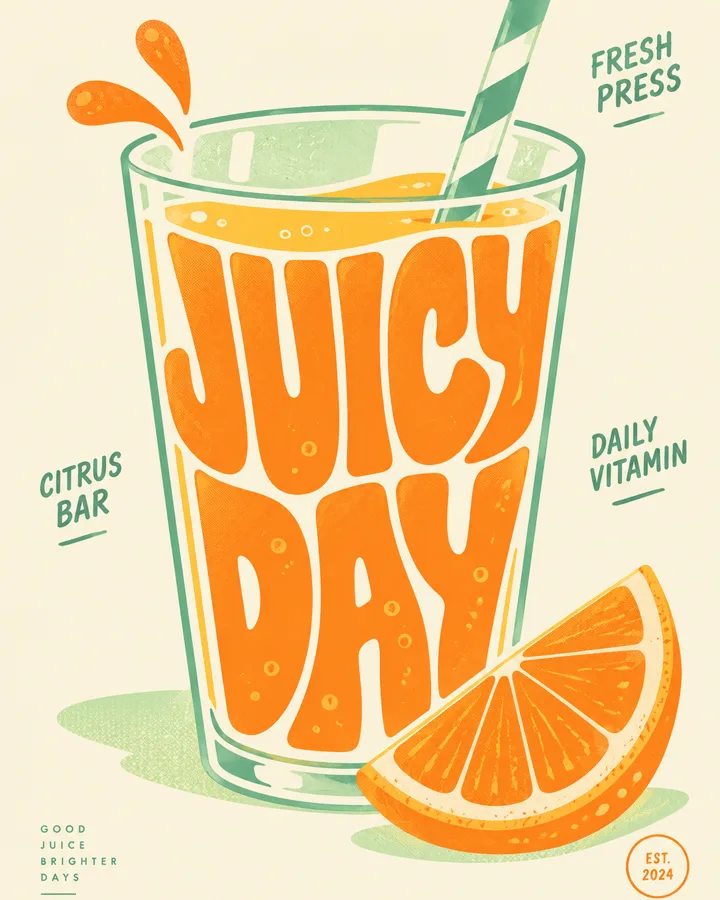 品牌视觉 · Juicy Day