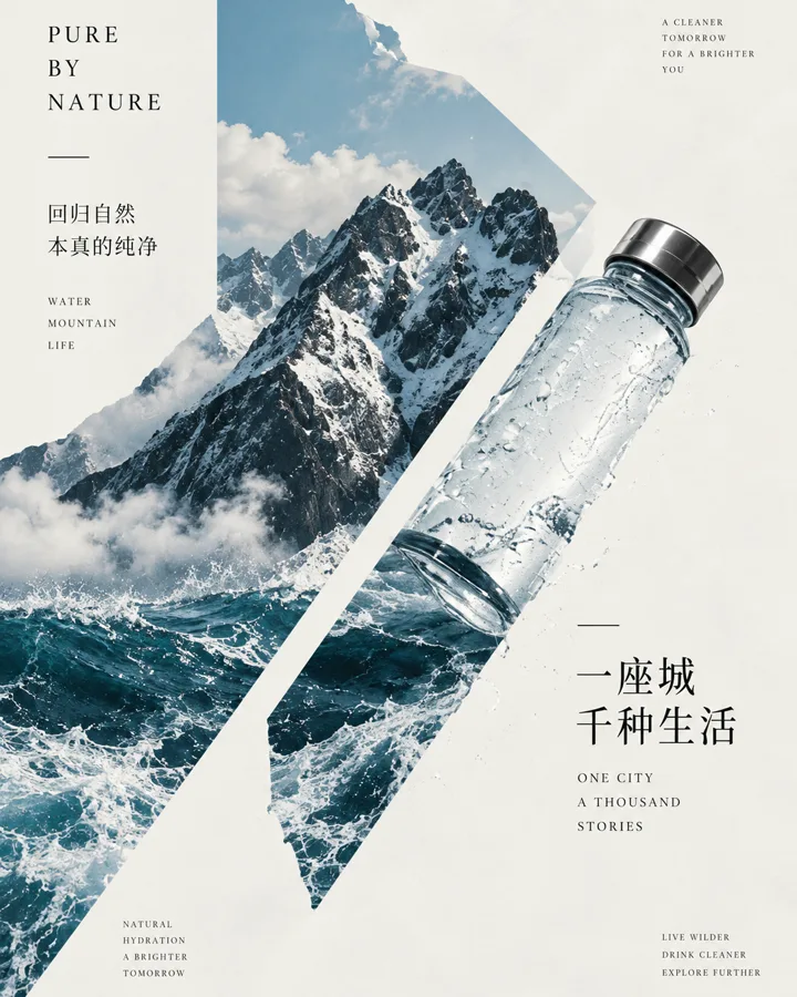 产品拼贴 · Pure by Nature